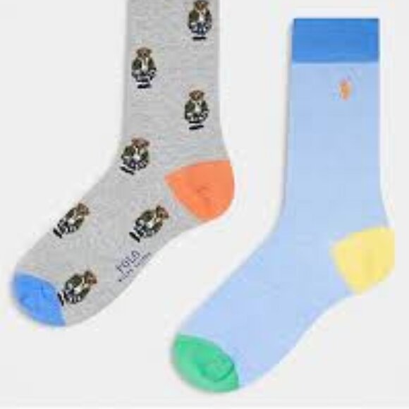 Polo Bear Trouser Sock 2-Pack Save your Wishlist Big & Tall - Picture 6 of 6